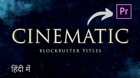 3 Crazy Title Animations in Premiere Pro | Cinematic Text effect Premiere Pro | No Plugins