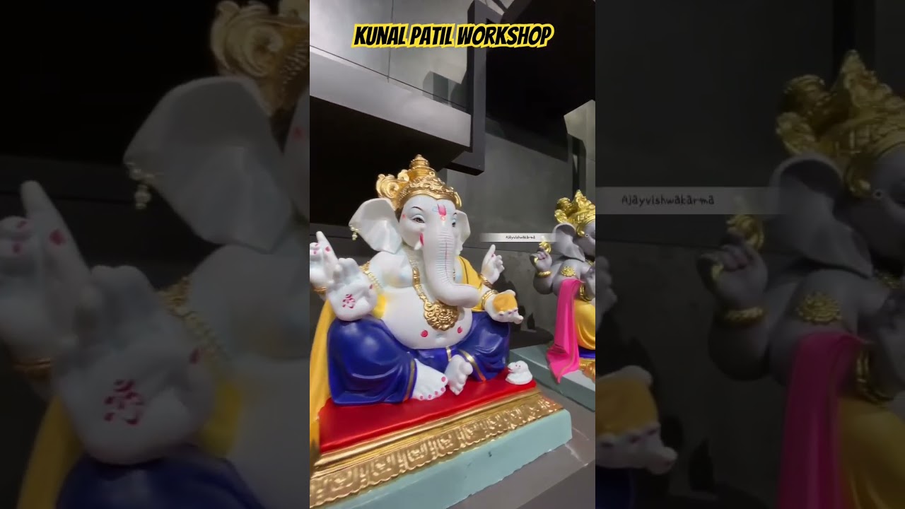 KUNAL PATIL WORKSHOP BEAUTIFUL GANPATI BAAPA 2024 
