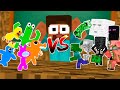 Monster School : Tiny Rainbow Friends Apocalypse - Minecraft Animation