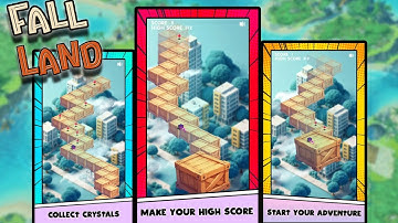 Fall Land || Construct 3 Game Template || Source code