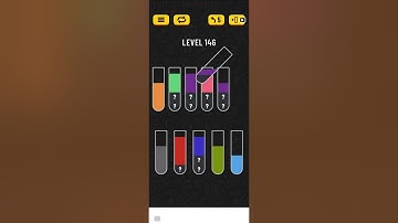 Water sort puzzle level 146