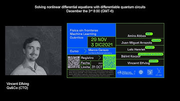 Physics Without Frontiers 2021 : Vincent Elfving