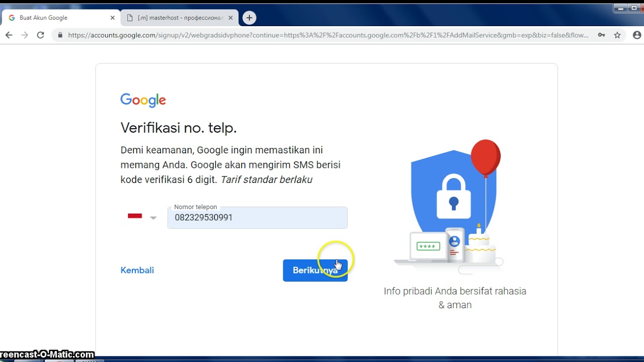 Cara membuat akun gmail yang mudah - YouTube