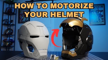 Coding Iron Man: How to Motorize Your Helmet with CRASHWORKS - Motorized Iron Man MK42 (part 3)