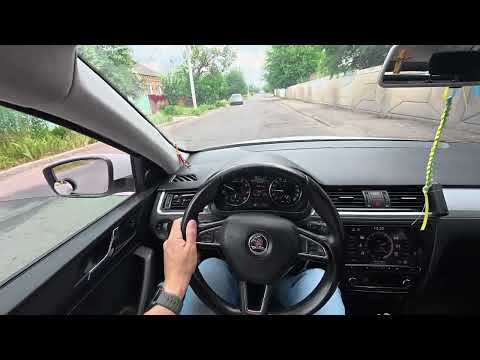 Skoda Rapid 2013 POV Drive Realistic First Person Driving Experience