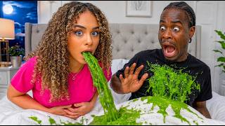 I CAN'T STOP THROWING UP on MY BOYFRIEND...😱