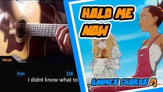 Hold Me Now - Carole & Tuesday  Ending (Chords) Acoustic Guitar Lesson