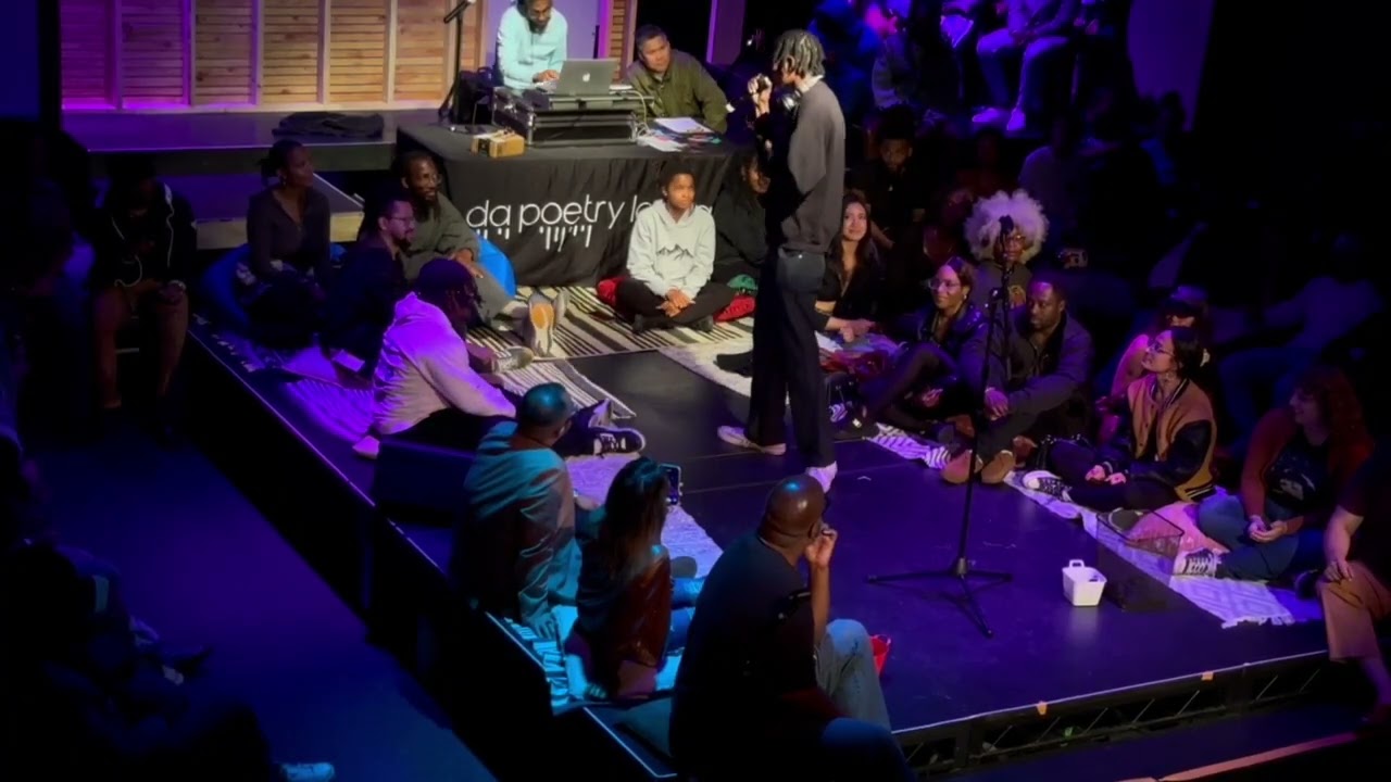 Watty Tha Shepherd performs Mr. PeaceGod at Da Poetry Lounge