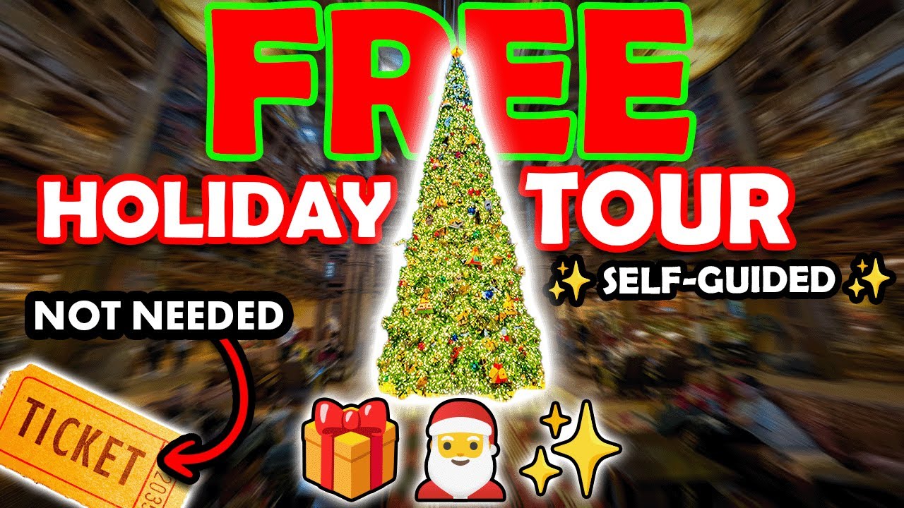 Disney World’s BEST Free Activity? | Full Resort Holiday Tour (No Tickets Needed!)