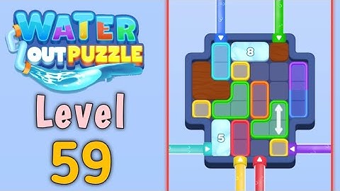 Water Out Puzzle Level 59 Walkthrough