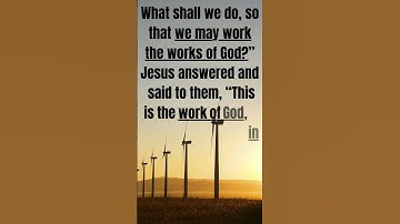 Understanding "Work of God" through Physics #christianshorts #shorts