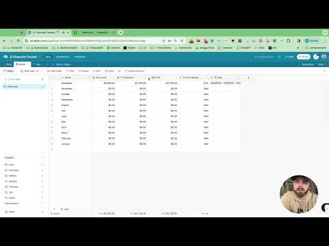 Airtable | How to Create an Income Tracker + Dashboard (In Under 20 Minutes) - YouTube