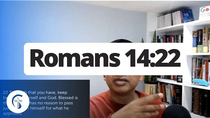 DAILY DEVOTIONAL: Romans 14:22 Keep That To Yourself