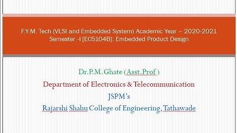 Embedded Product Design