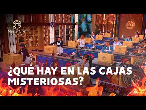 Mystery boxes on MasterChef Celebrity: what was underneath and what is the challenge