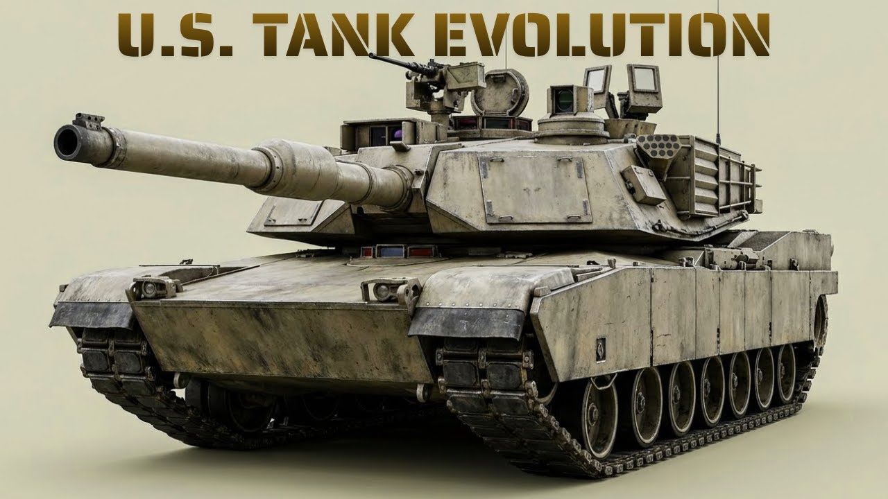 Every U.S. Tank Ever Built ⚙️ The Complete American Armor Timeline 🇺🇸