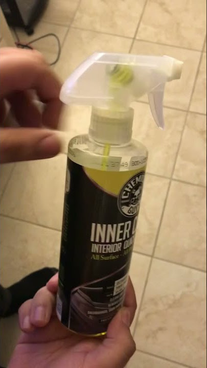 How to open Chemical Guys spray bottle 