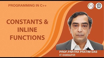 Constants and Inline Functions