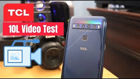 TCL 10L Video test (How good is the 4k?)