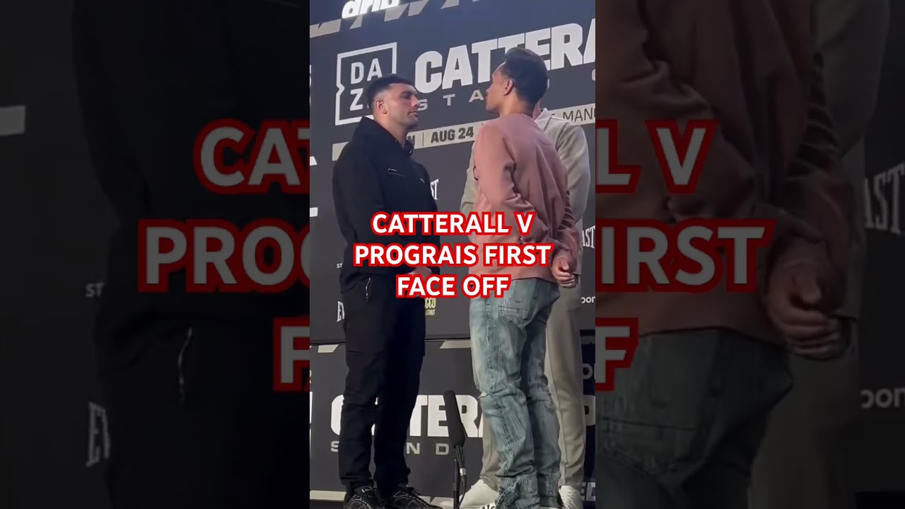 JACK CATTERALL AND REGIS PROGRAIS COME FACE TO FACE IN MANCHESTER AHEAD OF AUGUST 24th