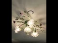 Rose Flower Ceiling Light https://brentwood-interiors.com/products/rose-flower-ceiling-light