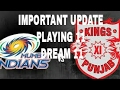 Dream11 important for grand league MI VS PUNJAB match 51 vivo ipl 2017