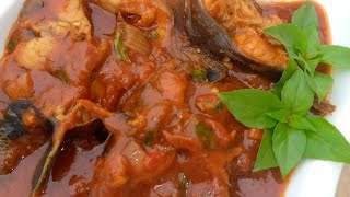 How to make fish (catfish) stew Nigeria recipe