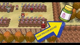 Pokemmo, Como crear Max pps, a partir de bayas y como sembrar bayas.