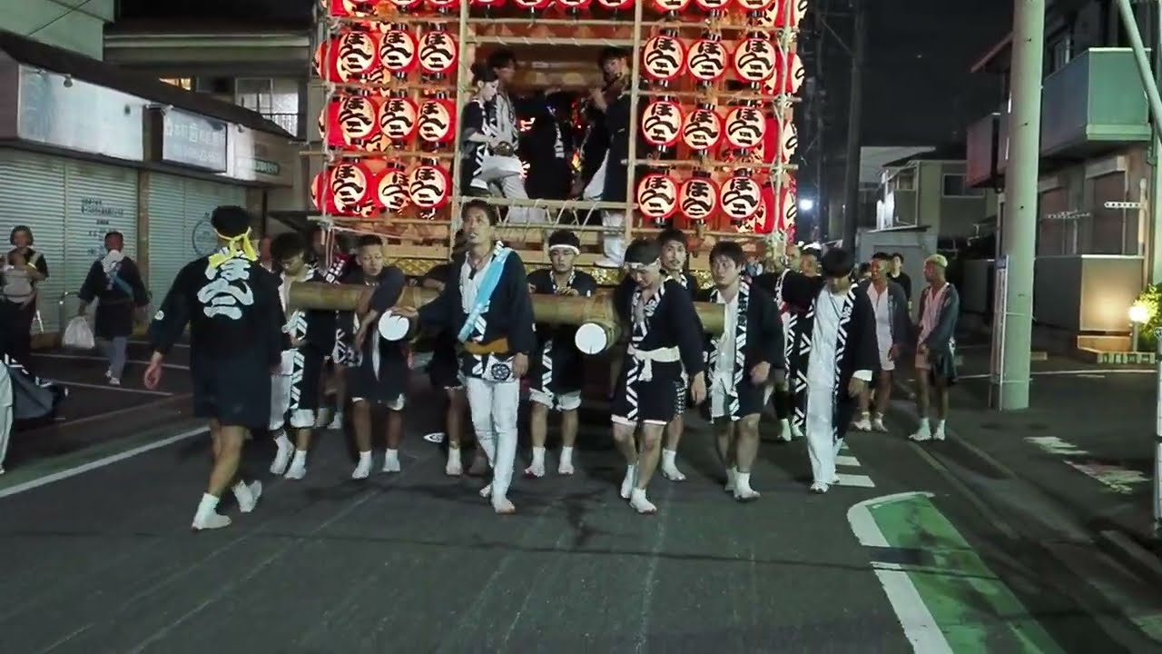 久喜提灯祭り 八雲神社「天王様」 本二の提灯山車 2026/07/18 c32