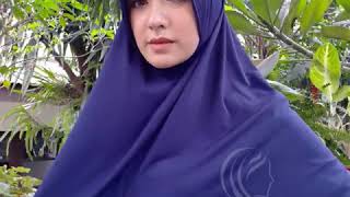 Hijab bergo jersey Nailah jumbo