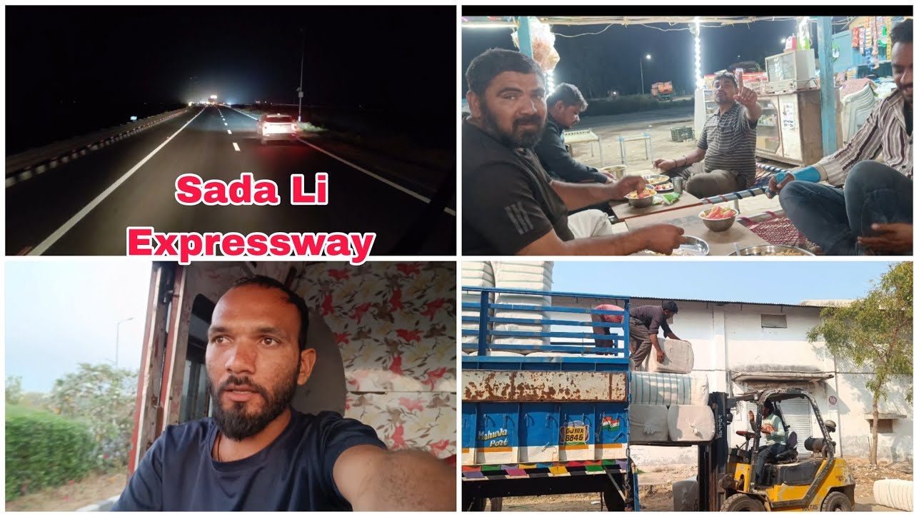 Express new Ahmedabad Bhavnagar Khali daal bati vitamin @gj12waletruckdriver98 