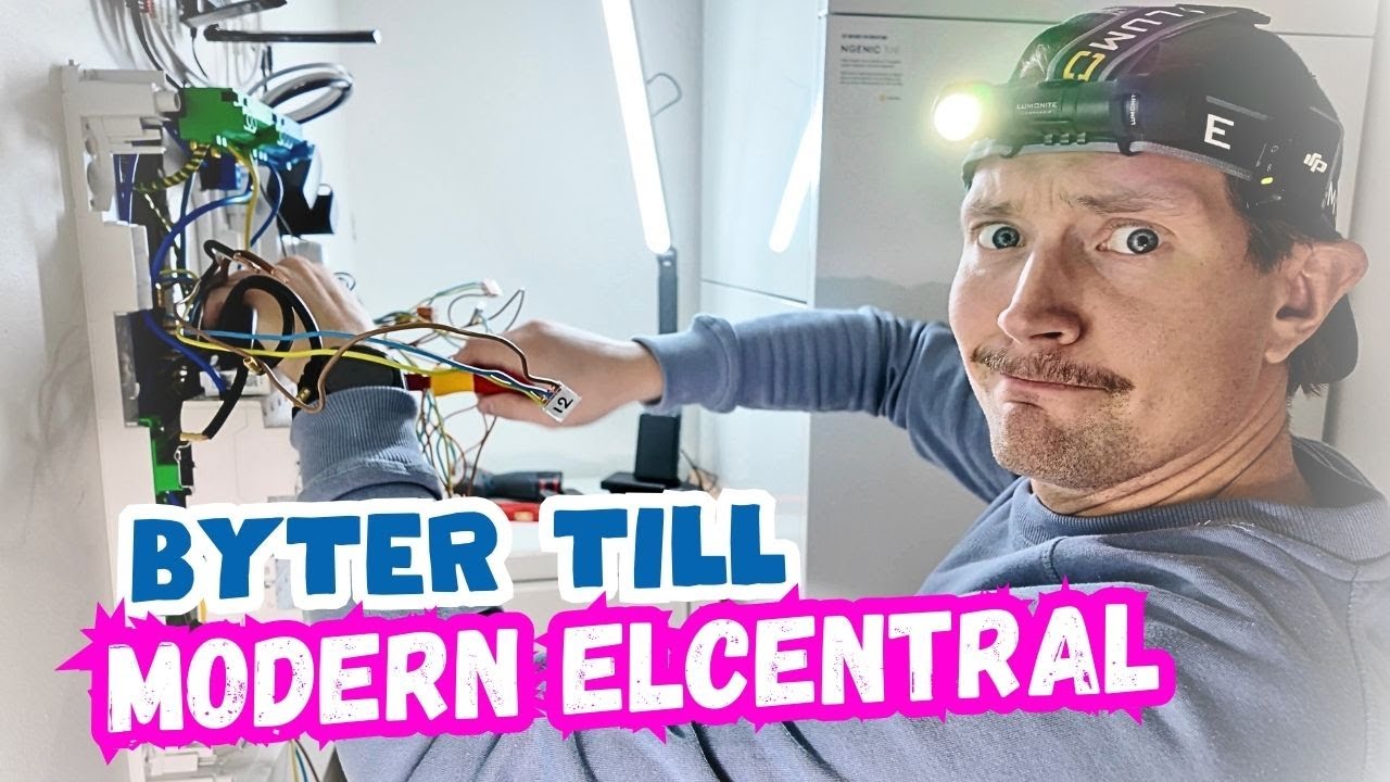 Byter till en modern och uppkopplad elcentral!