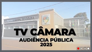 Câmara Municipal de Colina-SP - Audiência Pública das Metas Fiscais 2025 29/09/2025
