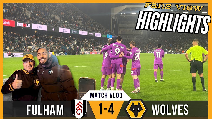 CUNHA AT THE DOUBLE 🇧🇷 Fulham 1-4 Wolves Highlights VLOG Premier League