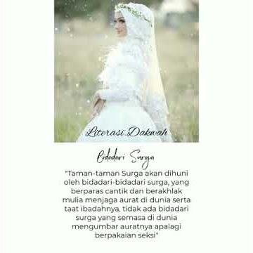 Sajak detik' bidadari surga'