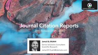(EN) 2025 Journal Citation Reports™ release