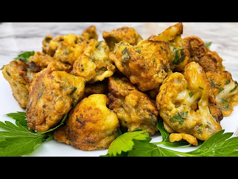 I have never eaten such delicious cauliflower with eggs! Easy and quick recipe!