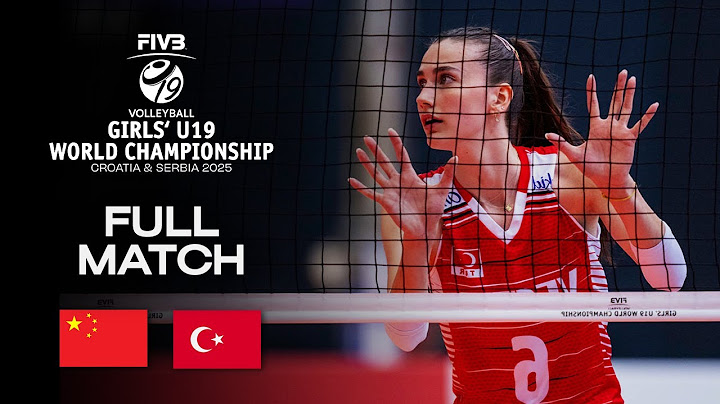 China vs. Türkiye - Quarter Final 1 | Girls' U19 World Champs 2025 - Full Match