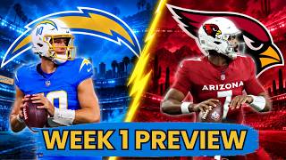 Chargers vs. Cardinals Week 1 Preview | Matchups, Predictions & Players to Watch Early Chargers Vs Cardinals Preview Matchups To Watch Prediction Injury Report Nfl Week 1