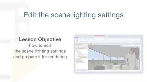 Edificius Tutorial - How to modify the scene lighting parameters - ACCA software