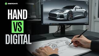Digital vs Hand Sketching: Which Will SUPERCHARGE Your Portfolio