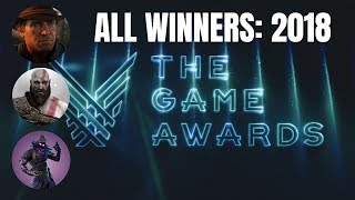 The Game Awards 2018 Full Winners List