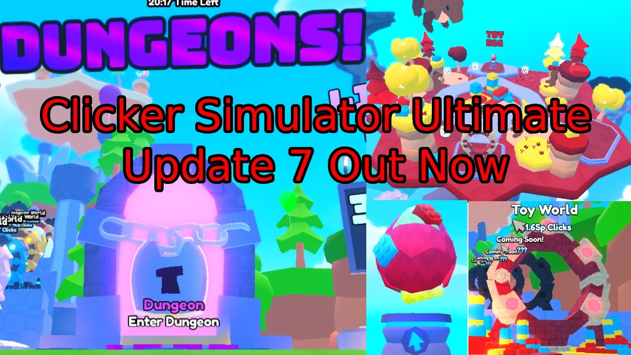Clicker Simulator Ultimate Update 7 Out Now - YouTube