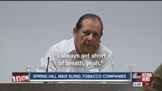 Spring Hill man sues big tobacco