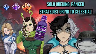 Marvel Rivals – Solo Queue Strategist Climbing to Celestial | Tactical Ranked Grind Live!