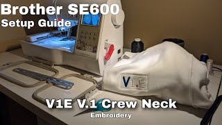 Brother SE600 Setup Guide