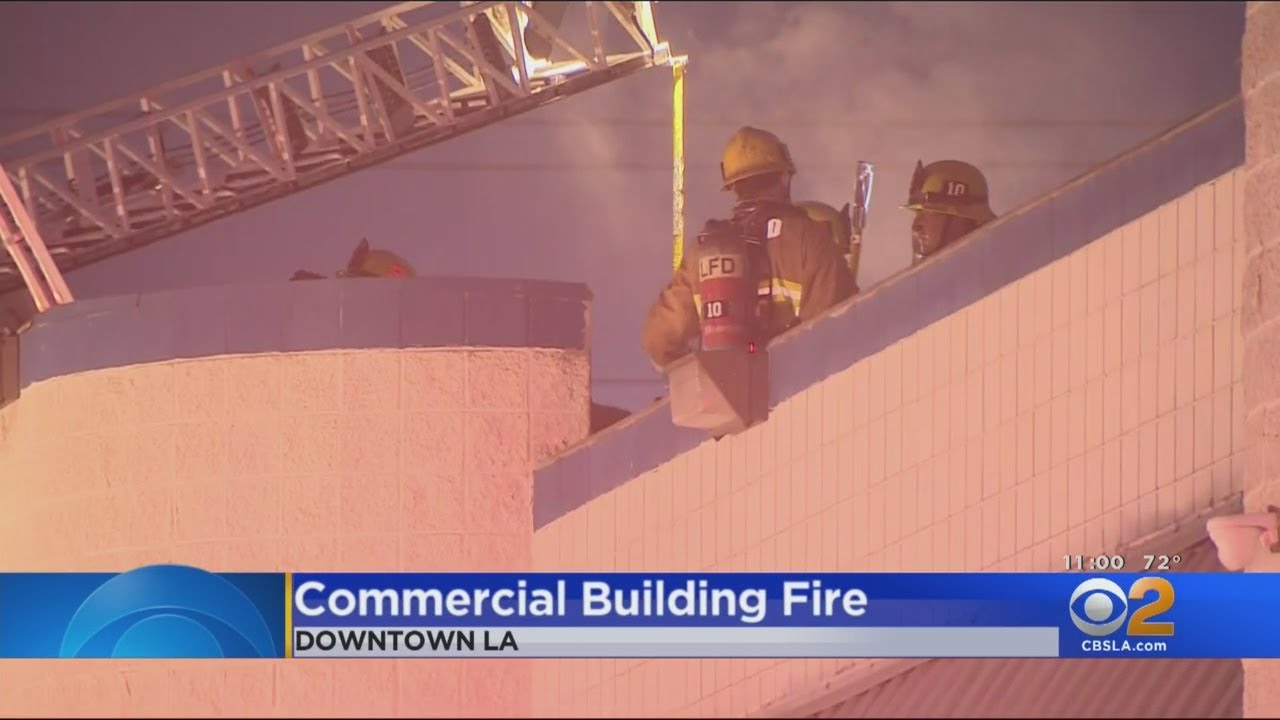 Another Business Goes Up In Flames In Downtown LA Days After Major ...
