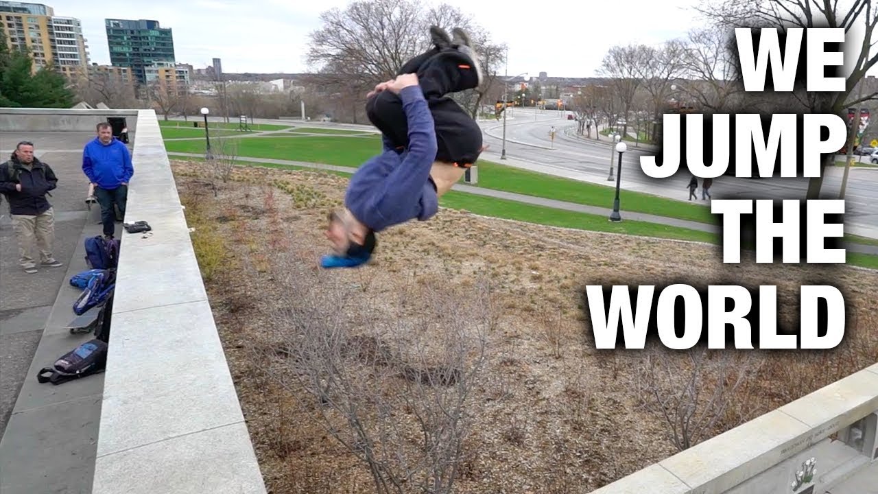 Ottawa Parkour  - We Jump The World Day 2018