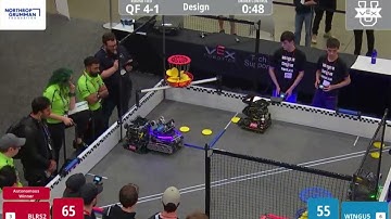 VEX-U Worlds 2023 - Wingus & Dingus QuarterFinals Design Division