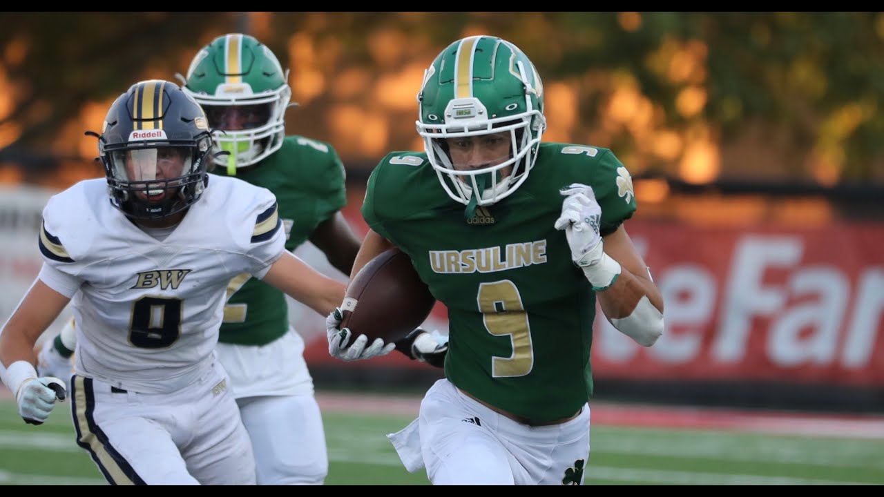 URSULINE IRISH FOOTBALL PLAYER PROFILE "MANNING'S MOMENT" YouTube